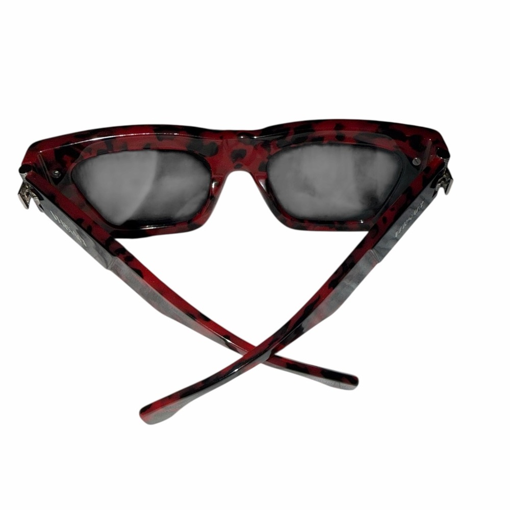 Versace VE4464 Black and Red Sunglasses - Picture 8 of 13